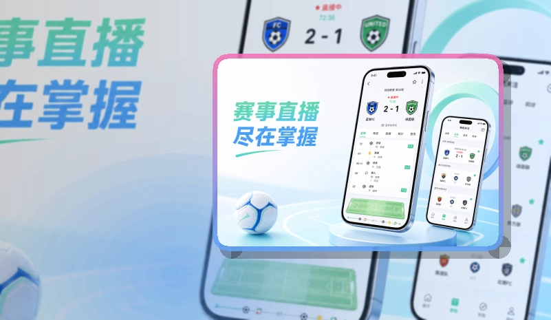 华体会 App使用亮点，比赛日更方便 页面展示